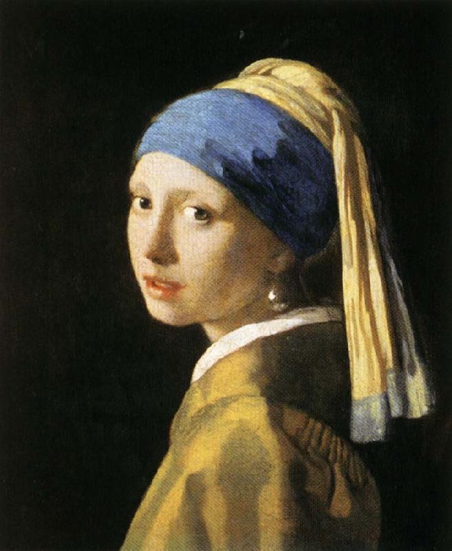 Jan Vermeer Head of a Young Woman oil painting picture